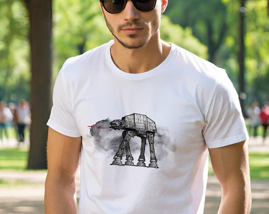 Star Wars T-shirt, AT AT Walker T-Shirt, Empire Strikes Back T-Shirt, Star Wars Shirt, Hoth T-shirt, Unisex T-shirts, 100% cotton t-shirt