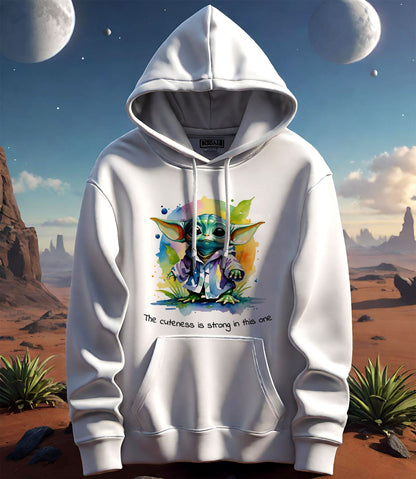 These wonderfully whimsical Grogu Hoodies will be turning  heads. Who doesn&#39;t love Grogu and Mando. It is like the world has Mandalorian fever. Get your Grogu Unisex Hoodie today!