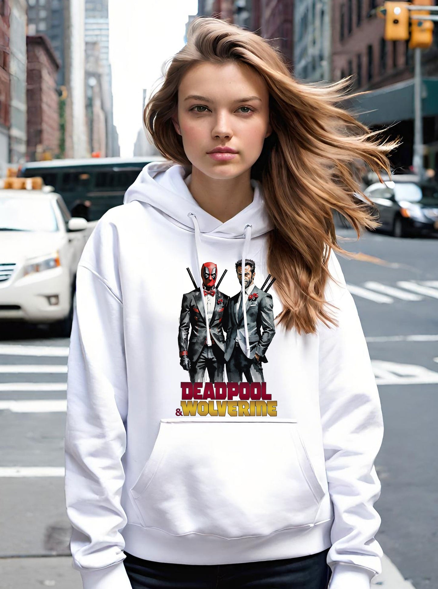 Deadpool and Wolverine Hoodies available in 100% cotton unisex hoodies for men and women. Get your Deadpool 3Hoodie or sweatshirt today just in time for the Deadpool 3 movie. Available in Gildan unisex hoodies or sweatshirts.