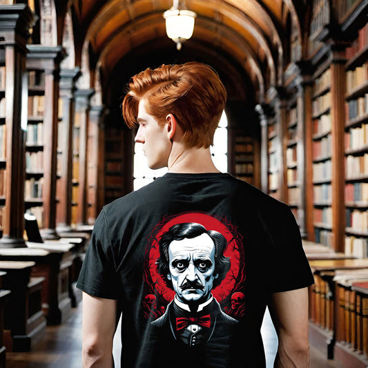 Gothic Edgar Allen Poe Unisex Tee